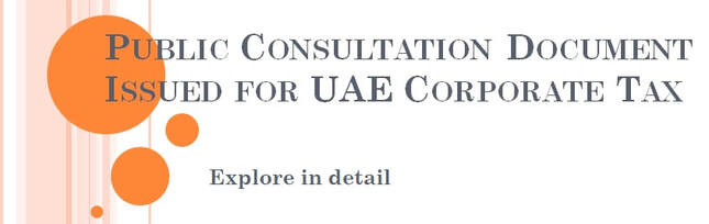 Image - Public Consultation Document Issued for UAE Corporate Tax - Gupta Accountants